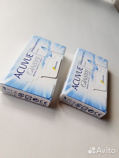Контактные линзы Acuvue Oasys (D: -3.25)