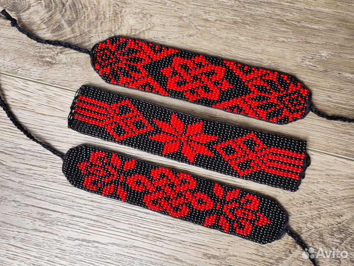 Браслет из бисера. Оберег. Славянский оберег