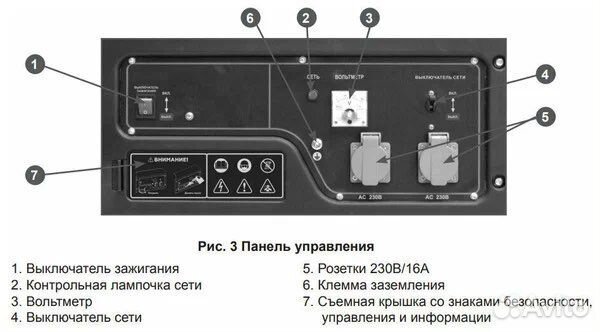 Бензиновый генератор champion GG3000
