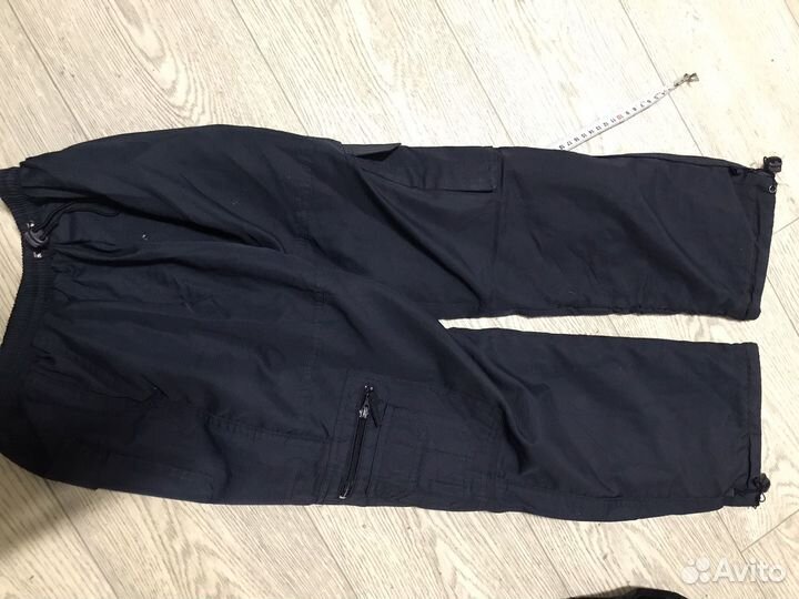 Утепленные брюки 140