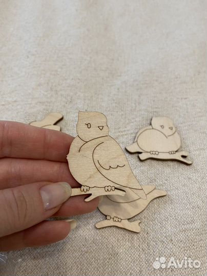 Деревянная заготовка Птичка Mr. Carving