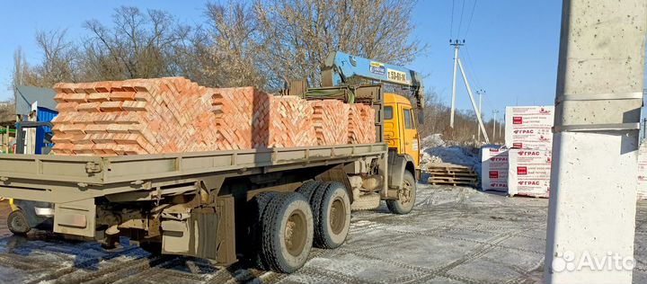 Аренда и услуги манипулятора, стрела 6 т, 14 м, борт 10 т, 6.2 м