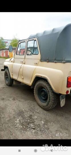 УАЗ 469 2.5 МТ, 1989, 94 000 км