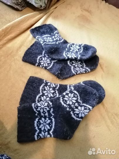 Шерстяные носки детские 2 пары