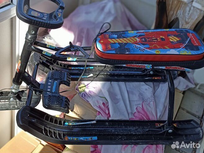 Санки с рулем