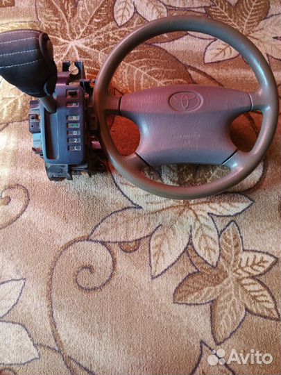 Руль и селектор АКПП тойота королла 120