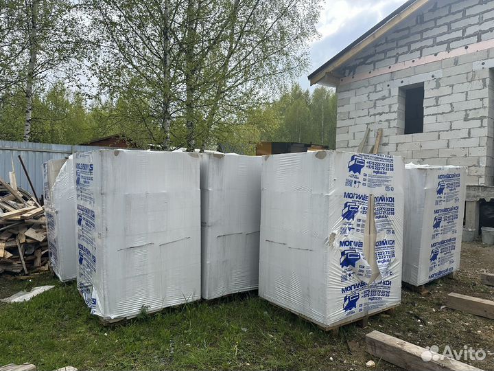 Газосиликатные блоки 1 сорт D500 20 м. куб