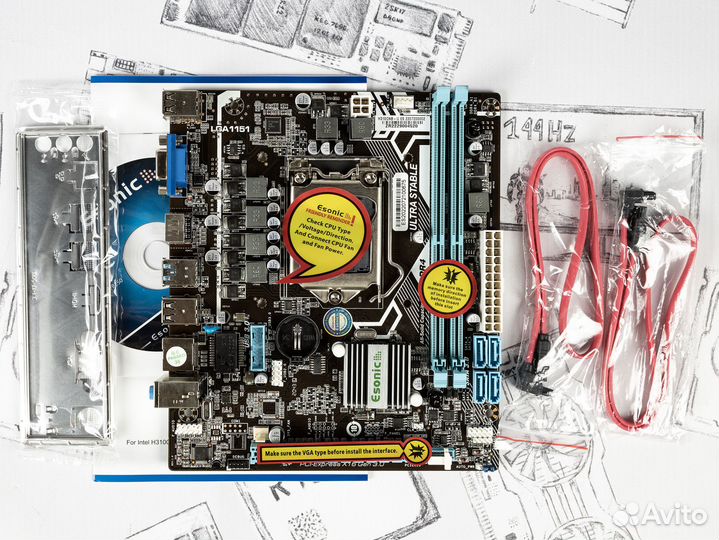 Материнская плата Esonic H310CNB 1151