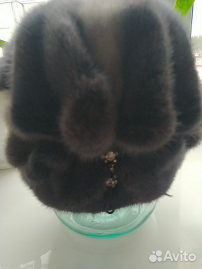 Шапка норковая женская