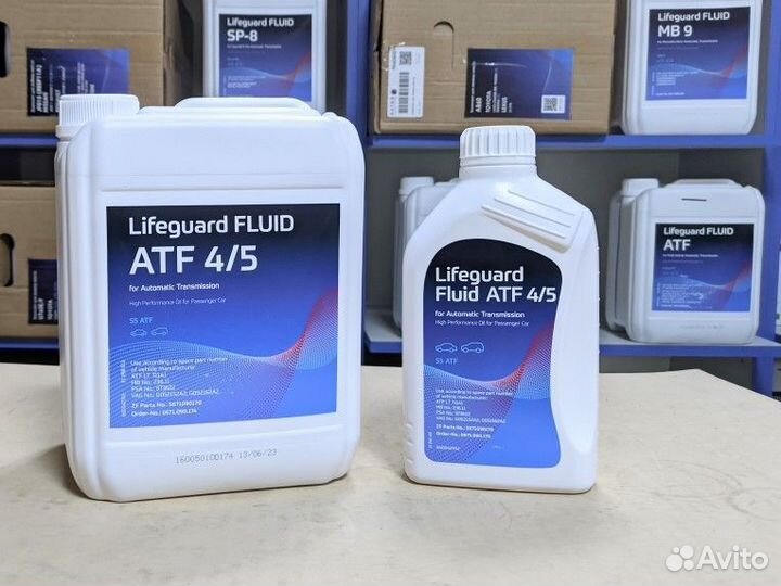 Масло трансмиссионное Lifeguard fluid ZF ATF 4/5