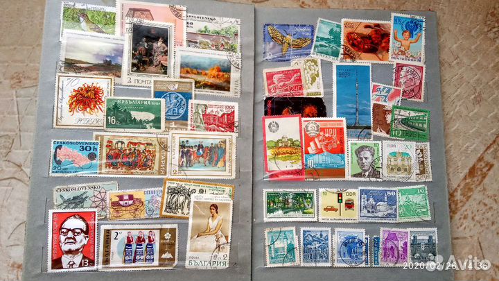 Марки советских времён