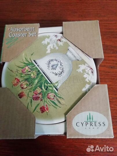 Подставки под горячее керамики и дерева