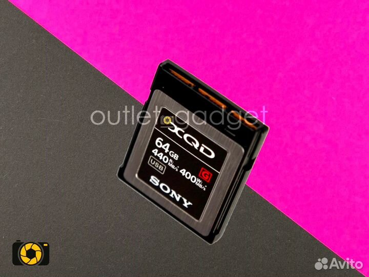 Новая - Sony XQD 64Gb G 400/440 MB/s