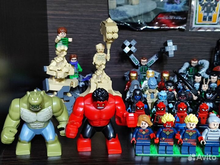 Lego marvel super heroes минифигурки