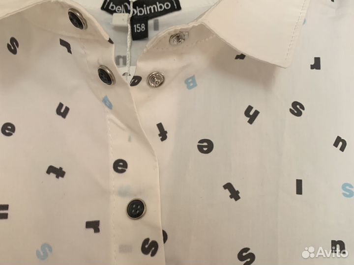 Блузка школьная р.158