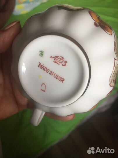 Чайные пары от сервиза3 шт