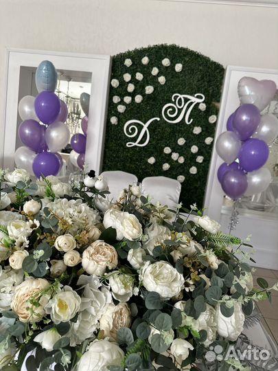 Свадебный декор аренда (стойки на свадебный стол)