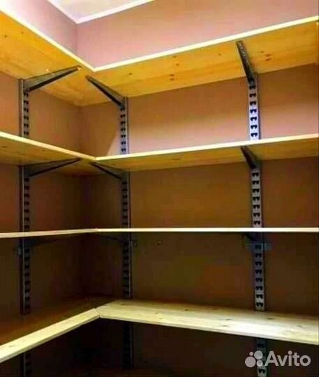 Полки и стеллажи для магазина, склада, гаража