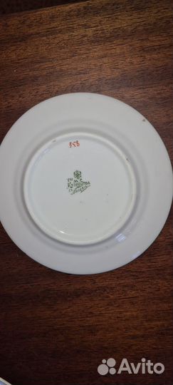 Тарелка антиквариат ф-ки Кузнецова