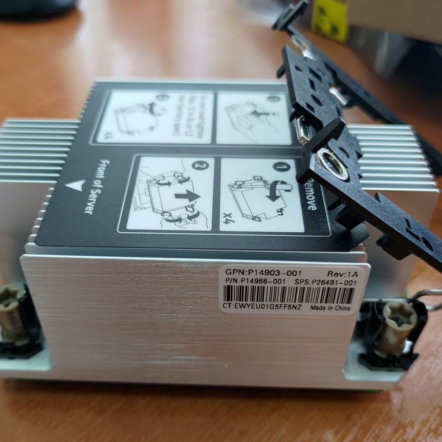 [P14903-001] Радиатор Hp Dl380 Gen10 Plus P14903-001 P14966-001