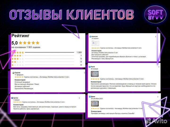 Антивирус McAfee Antivirus plus