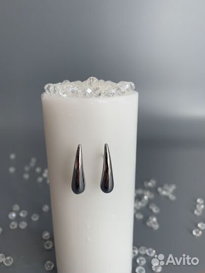 Серьги капли