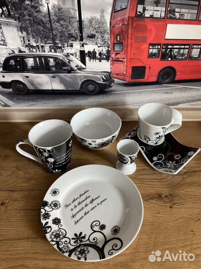 Фарфоровая посуда Dinner time