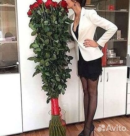 Высокие розы