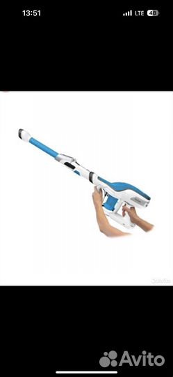 Беспроводной пылесос для сухой и влажной уборки