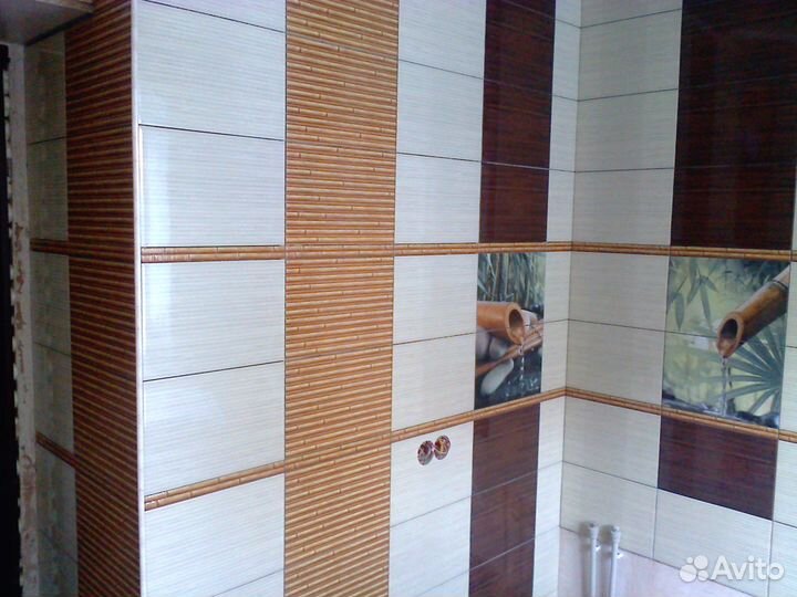 Укладка кафельной плитки (плиточник) Мозайка