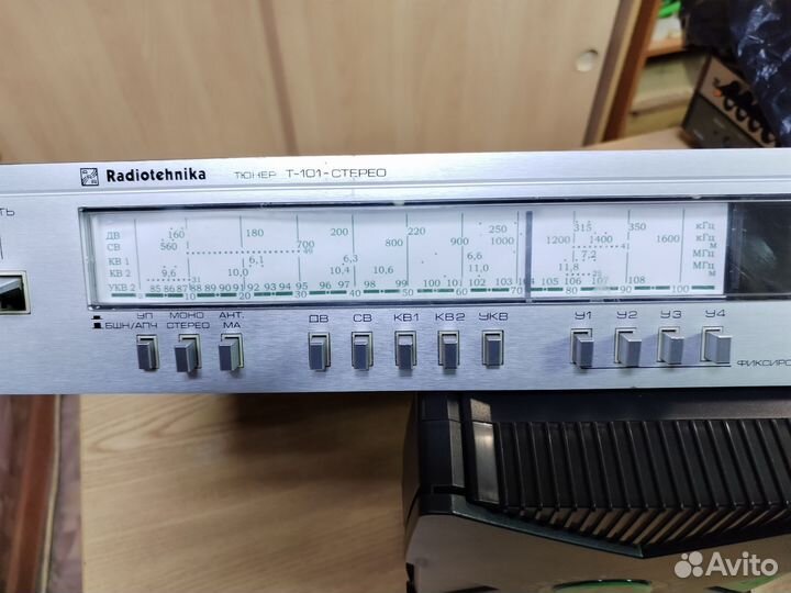 Тюнер Радиотехника т 101 стерео