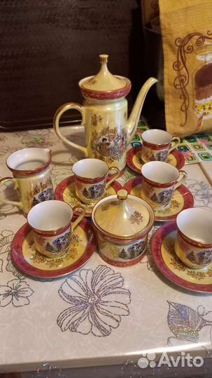 Сервиз кофейный Мадонна Гейша ГДР