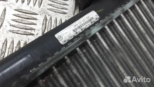 Радиатор системы охлаждения skoda octavia A5 (AEA2