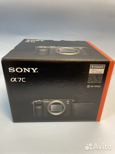 Sony a7C silver новый, русское меню