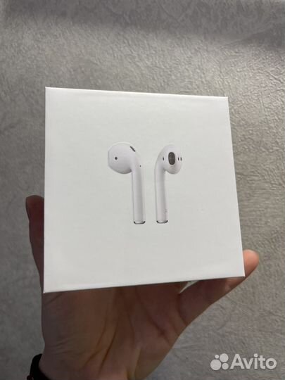 Беспроводные наушники airpods 2 white