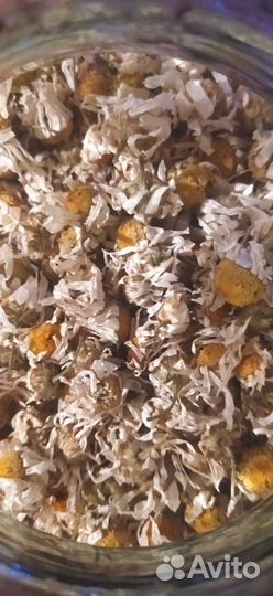 Цветки ромашки сушеные