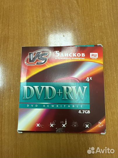 Диски dvd+rw