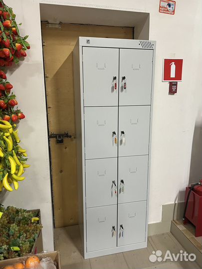 Шкаф металлический сумочница, 8 ячеек