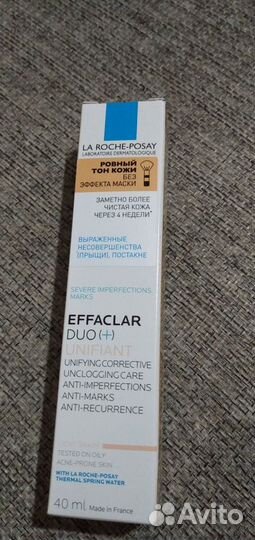 La roche posay effaclar крем-гель