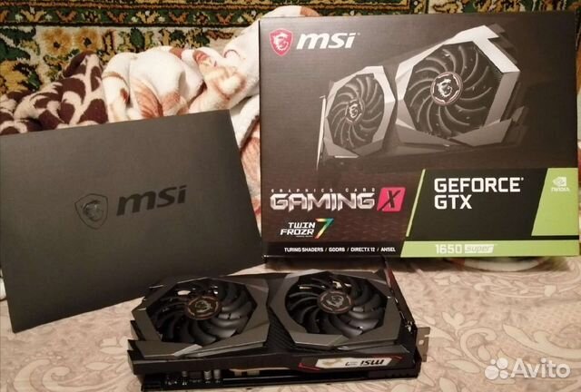 Видеокарты gtx 1650 super купить в Перми | Электроника | Авито