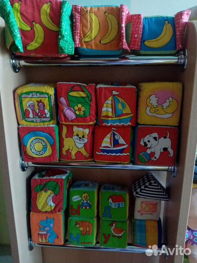 Кубики мякиши мягкие