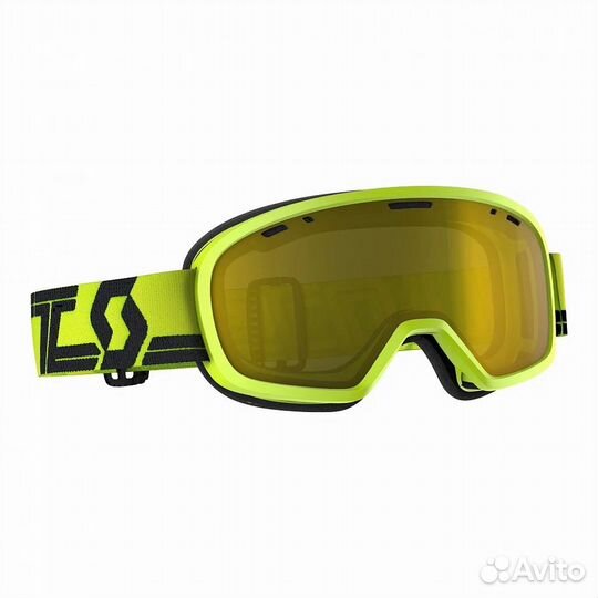 Очки подростковые scott Buzz Pro Snow Cross yellow