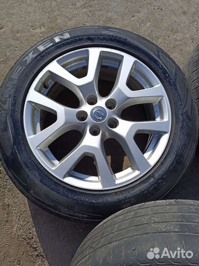 Оригиналы Nissan X-treil R18 на лете 225/60/18