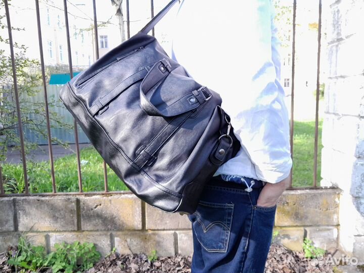 Мужская кожаная сумка