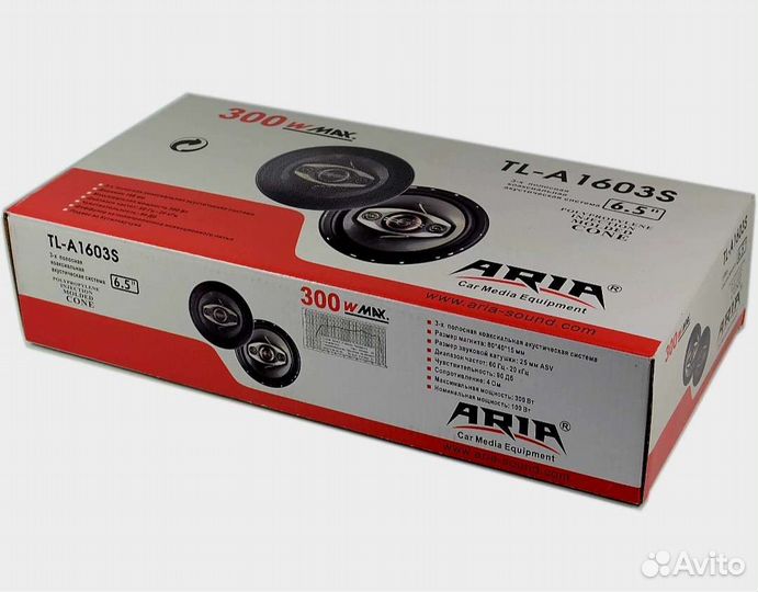 Автомобильная акустика aria TL-A1603S