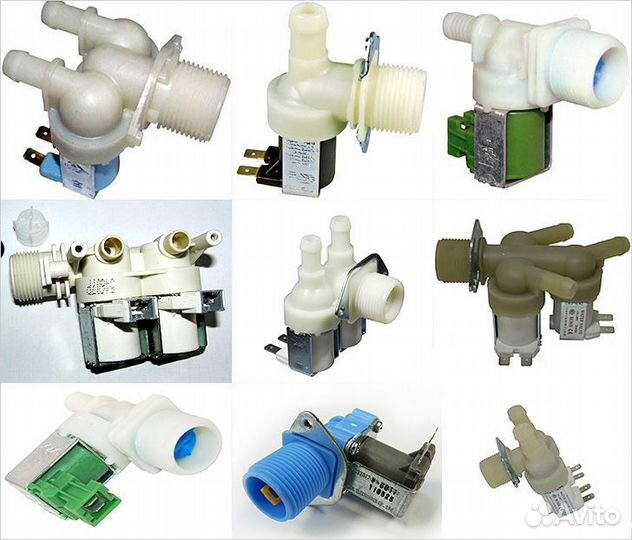 Клапан подачи воды для стиральной машины