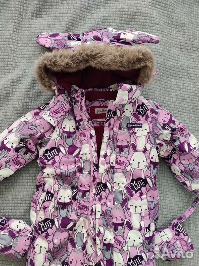 Зимний комбинезон для девочки 86