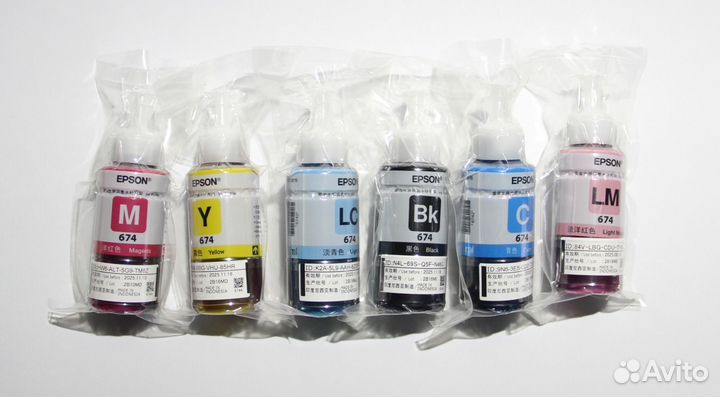 Чернила epson