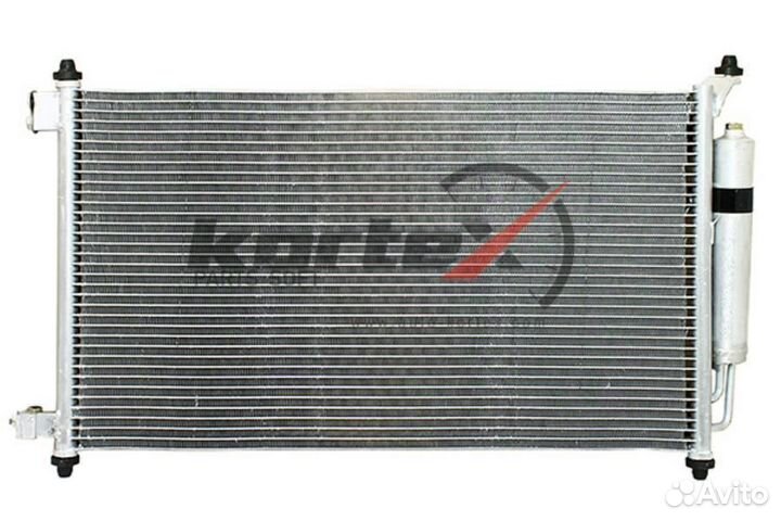 Радиатор кондиционера nissan Micra K12 02/Tiida 04