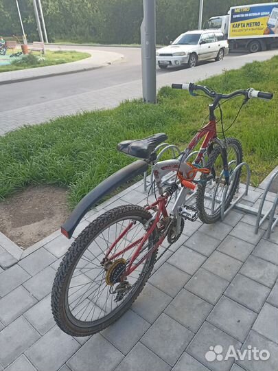 Велосипед взрослый 26 2 подвеса